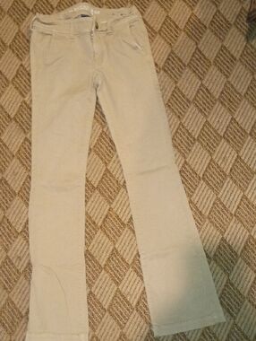 American Eagle Outfitters Women's Beige Flare Pants